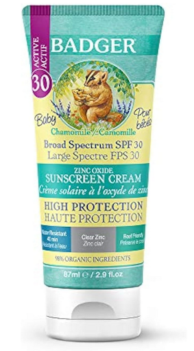 Los mejore protectores solares minerales Badger