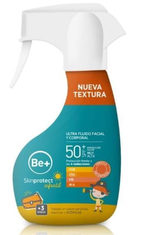 Be + skinfluido facial y corporal mineral