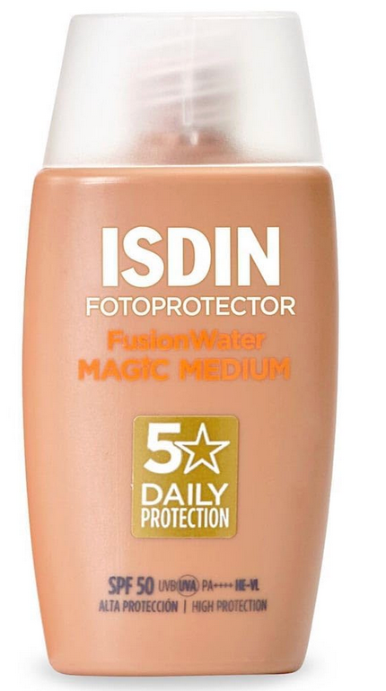 Fotoprotector isdin fusion water con color